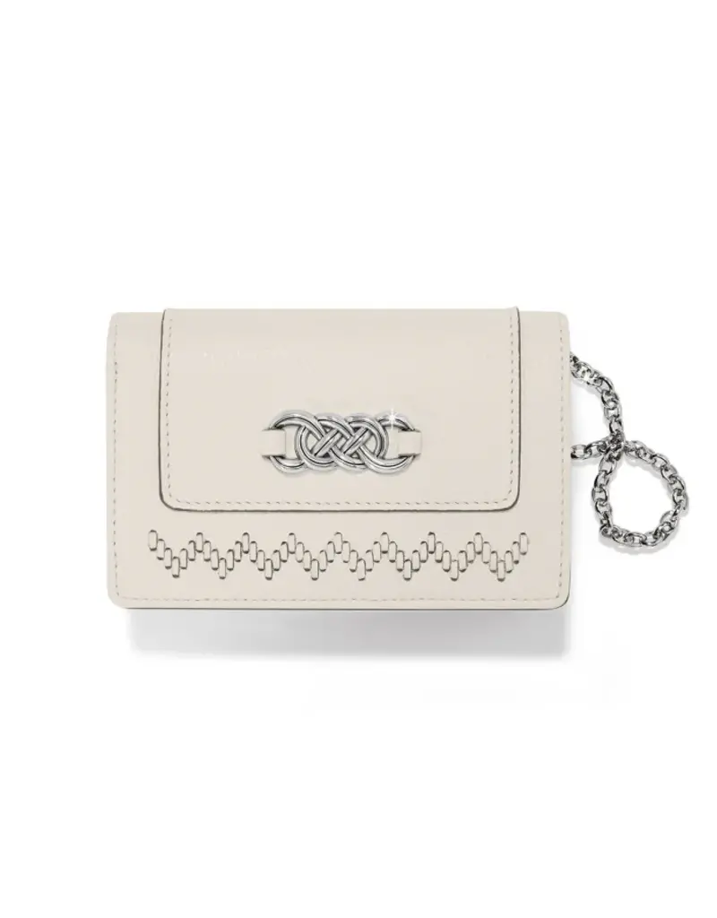 Interlok Medium Wallet in Shoe White