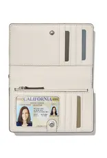Interlok Medium Wallet in Shoe White