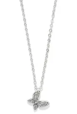 Enchanting Butterfly Necklace in Silver
