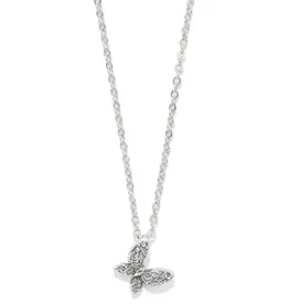 Enchanting Butterfly Necklace in Silver