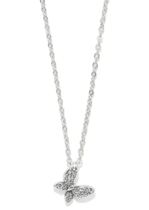 Enchanting Butterfly Necklace in Silver