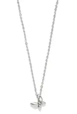 Enchanting Butterfly Necklace in Silver