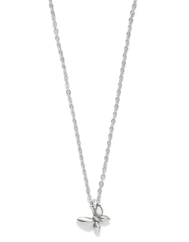 Enchanting Butterfly Necklace in Silver