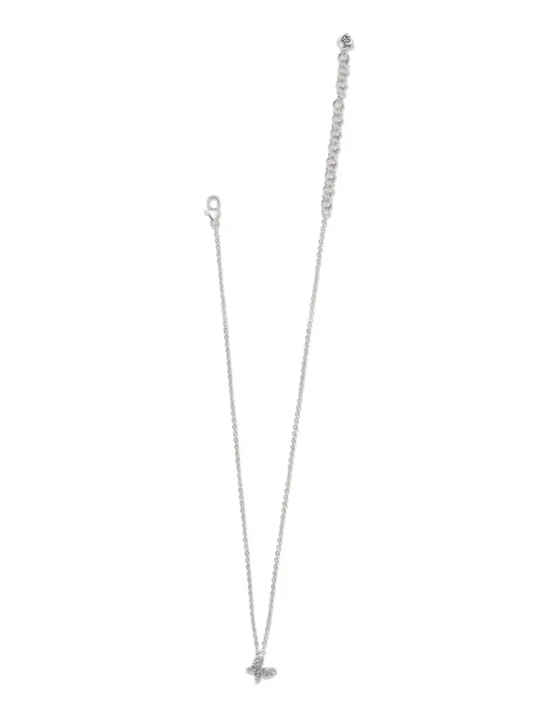 Enchanting Butterfly Necklace in Silver