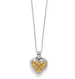 Mosaic Heart Petite Necklace