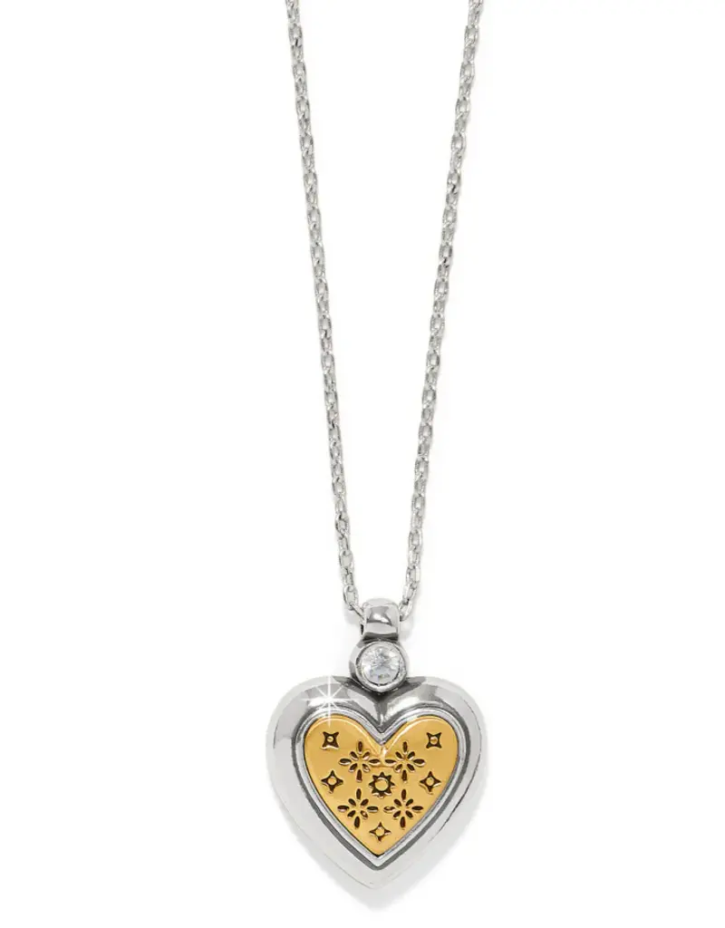 Mosaic Heart Petite Necklace