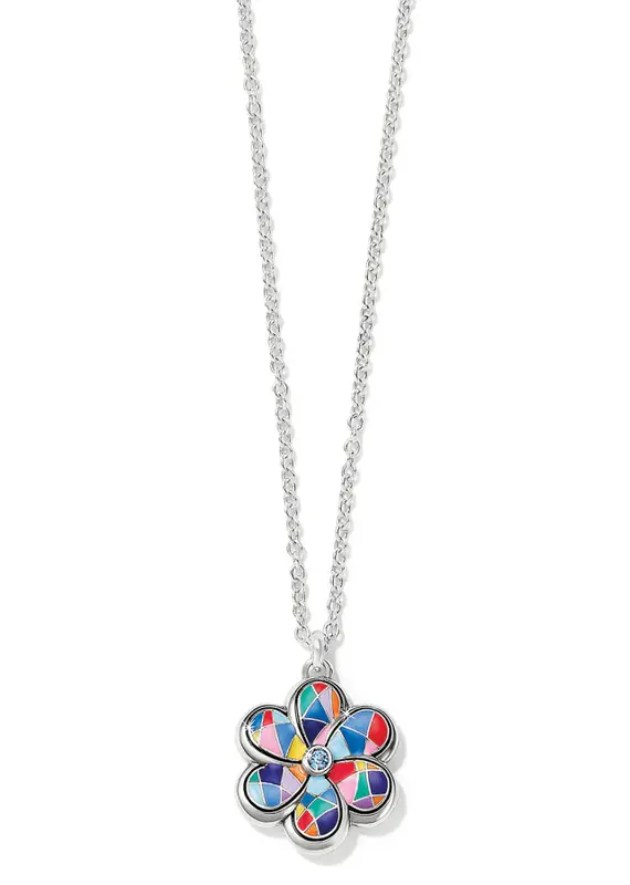 Colormix Flower Reversible Necklace