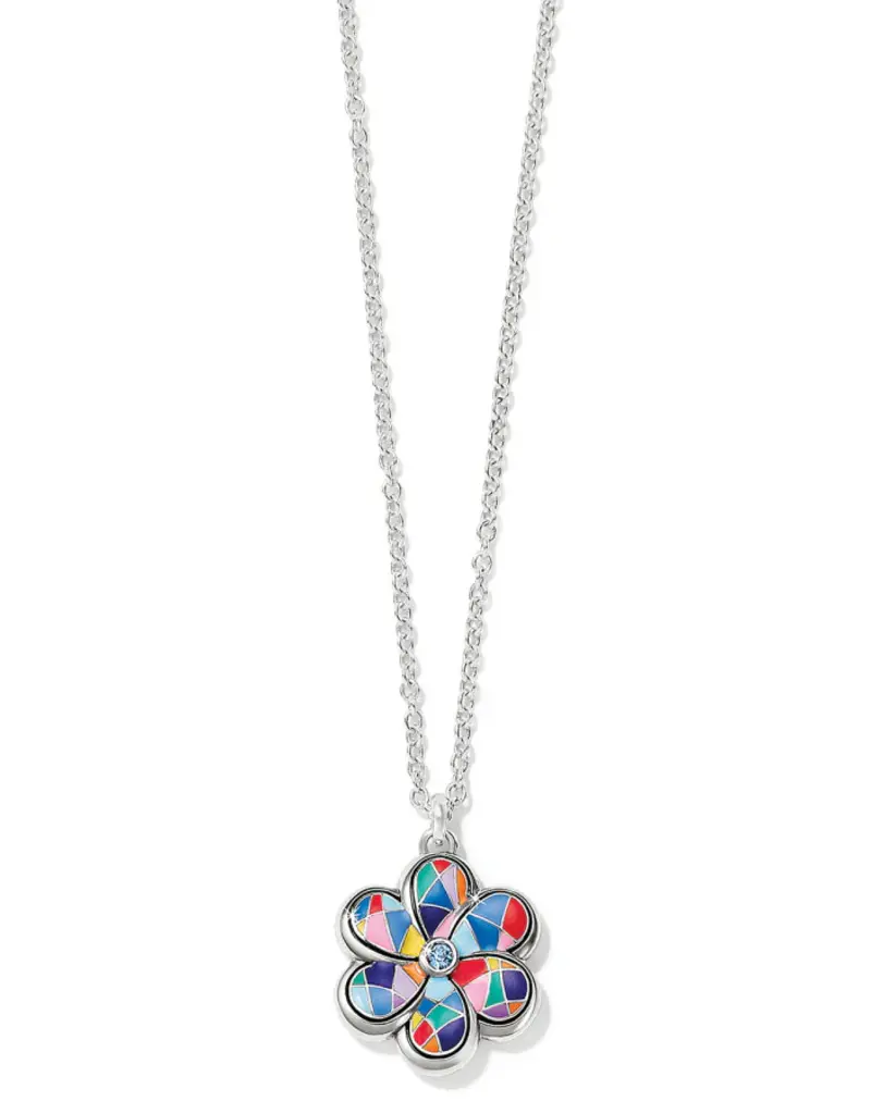 Colormix Flower Reversible Necklace