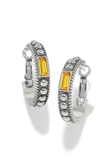 Pretty Tough Gem Hoop In Light Topaz