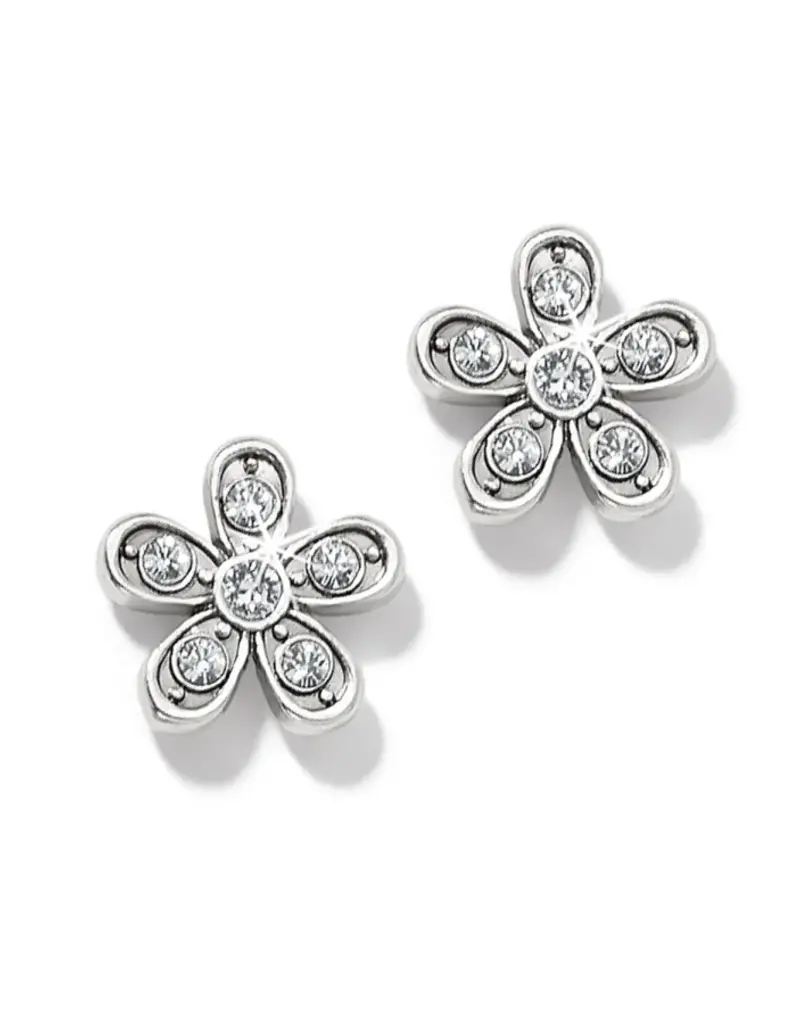Enchanting Flower Post in Silver