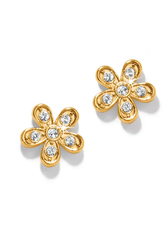 Enchanting Flower Post in Gold