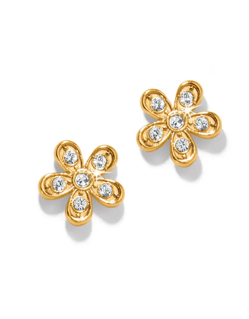 Enchanting Flower Post in Gold