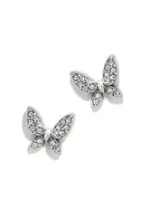 Enchanting Butterfly Post in Silver