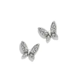 Enchanting Butterfly Post in Silver