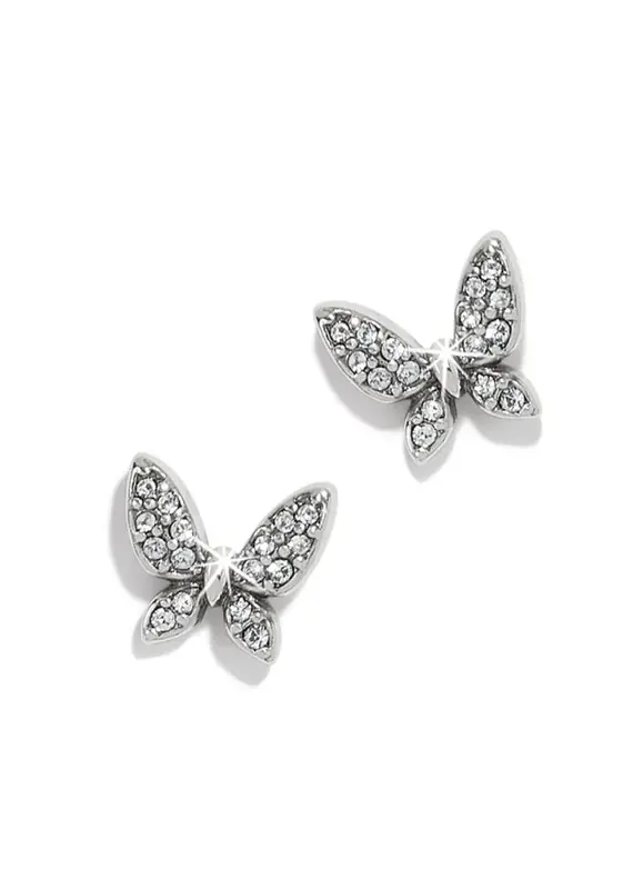 Enchanting Butterfly Post in Silver