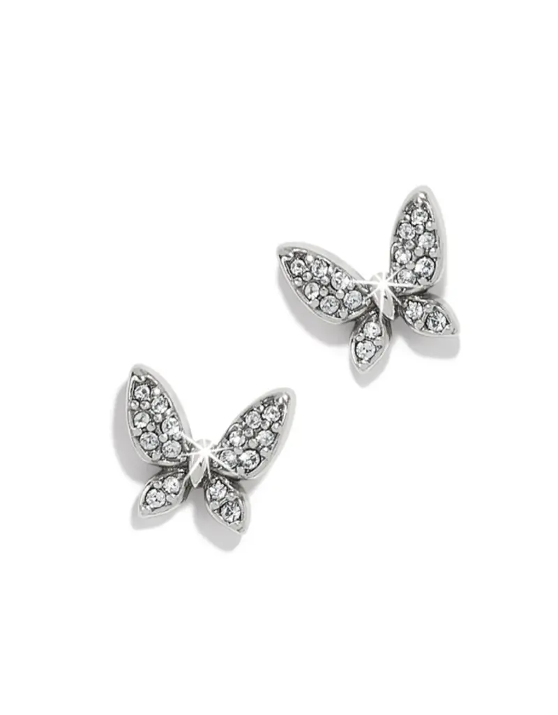Enchanting Butterfly Post in Silver