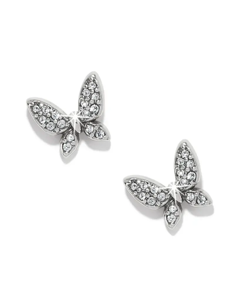 Enchanting Butterfly Post in Silver