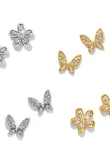 Enchanting Butterfly Post in Silver