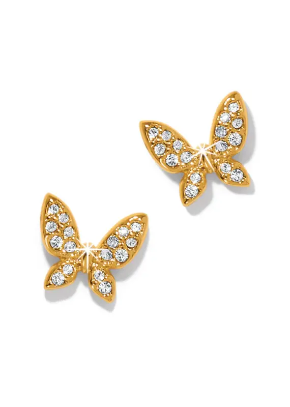 Enchanting Butterfly Post in Gold