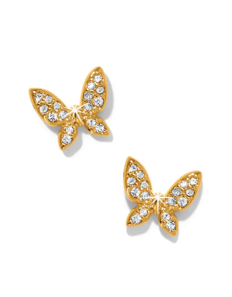 Enchanting Butterfly Post in Gold