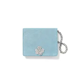Everbloom Small Wallet in Cloud Blue