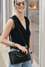 Jax Small Tote in Black