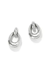 Meridian Geo Oval Mini Post Earring