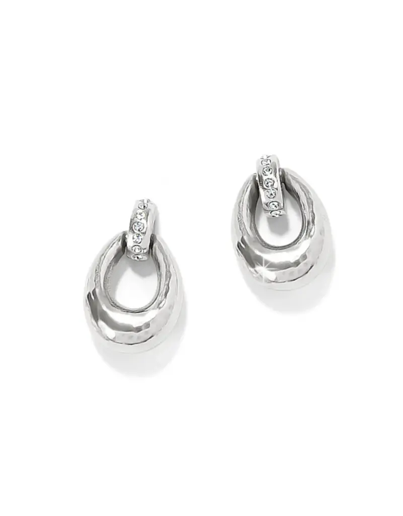 Meridian Geo Oval Mini Post Earring