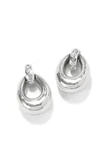 Meridian Geo Oval Mini Post Earring