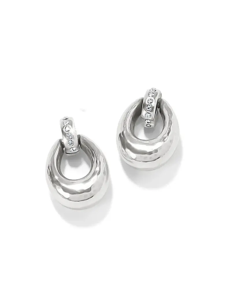 Meridian Geo Oval Mini Post Earring