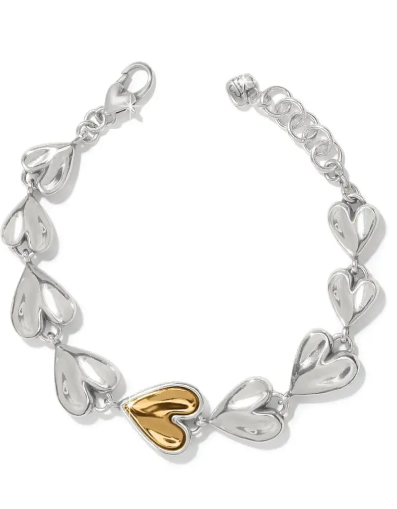 Cascade Heart Bracelet