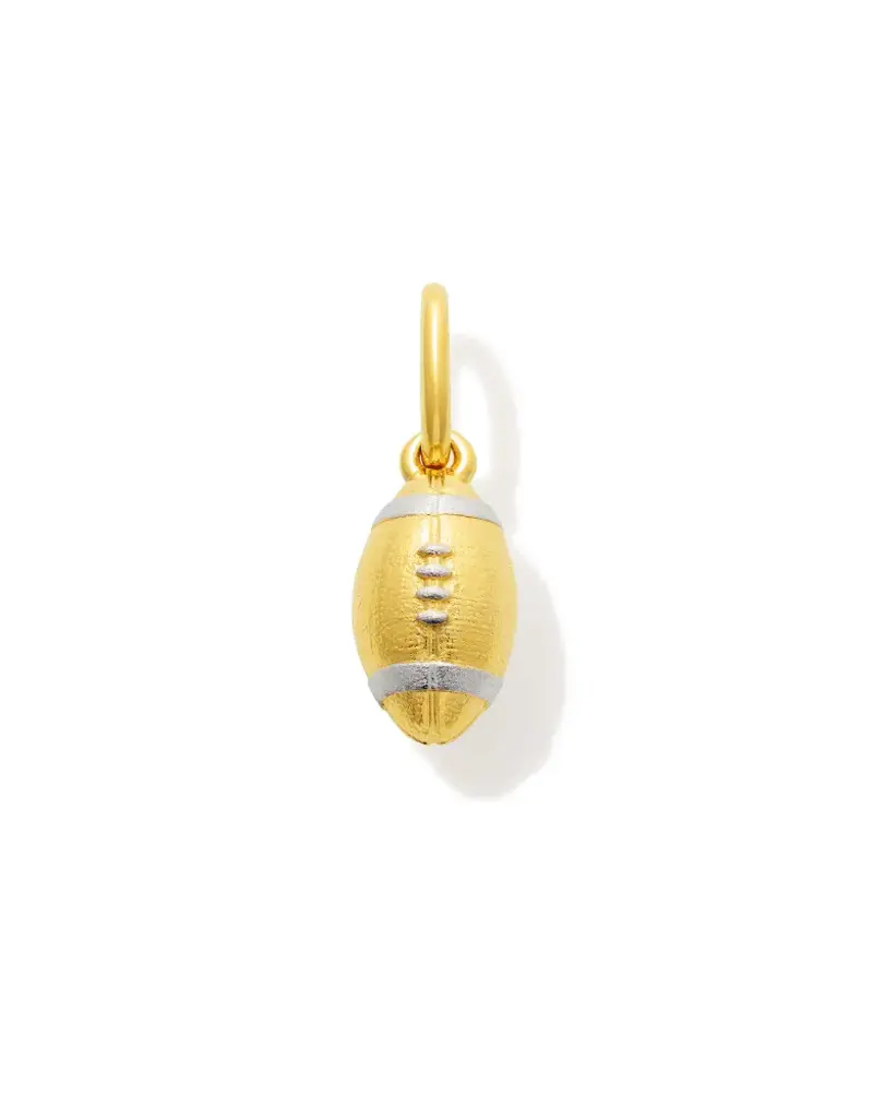 KENDRA SCOTT Metal Football Charm