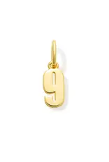 KENDRA SCOTT Metal Number Charm