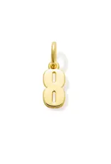 KENDRA SCOTT Metal Number Charm