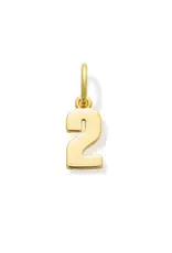 KENDRA SCOTT Metal Number Charm