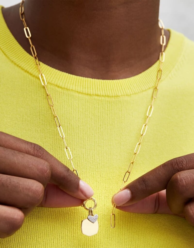 KENDRA SCOTT Large Paperclip Chain Necklace