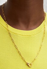 KENDRA SCOTT Large Paperclip Chain Necklace