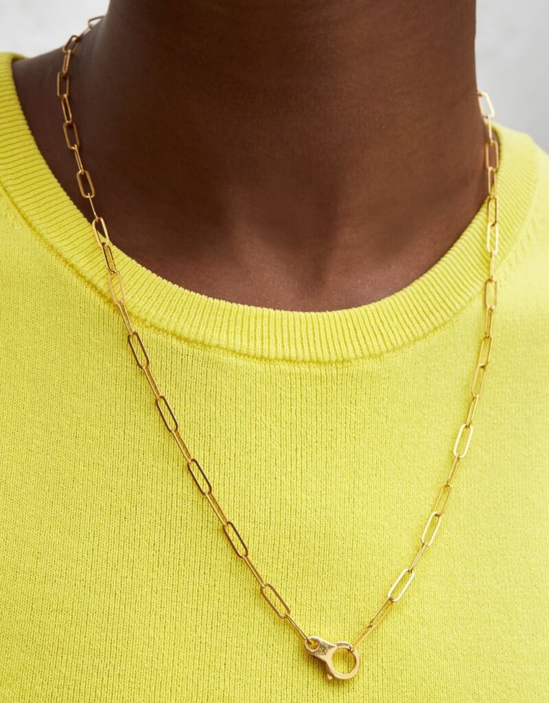 KENDRA SCOTT Large Paperclip Chain Necklace