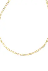 KENDRA SCOTT Large Paperclip Chain Necklace