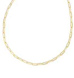 KENDRA SCOTT Large Paperclip Chain Necklace