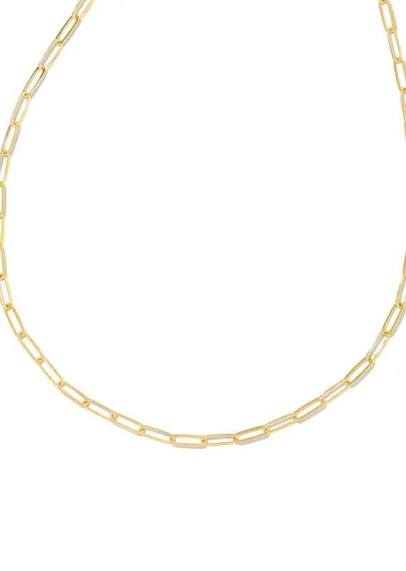 KENDRA SCOTT Large Paperclip Chain Necklace