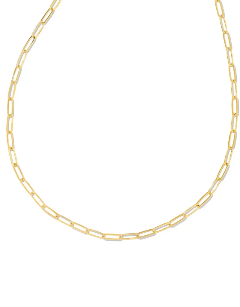 KENDRA SCOTT Large Paperclip Chain Necklace