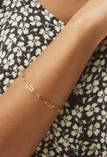 KENDRA SCOTT Large Paperclip Chain Bracelet