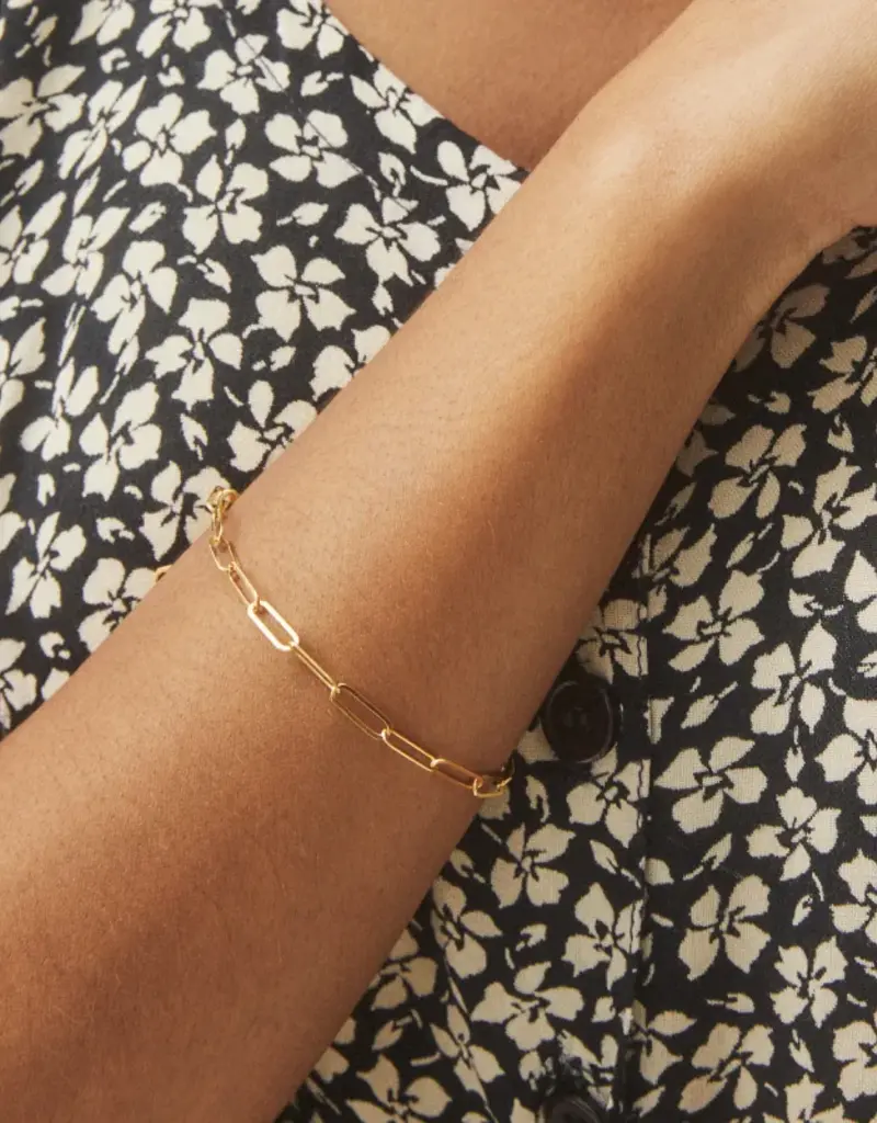 KENDRA SCOTT Large Paperclip Chain Bracelet