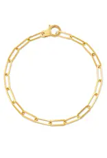 KENDRA SCOTT Large Paperclip Chain Bracelet