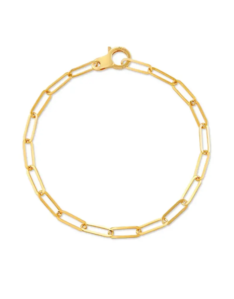 KENDRA SCOTT Large Paperclip Chain Bracelet