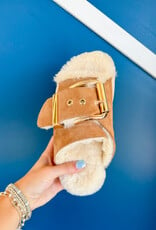 J.HOFFMAN'S Mellow Laze - Tan Sheep Shearling