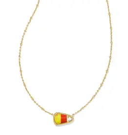 KENDRA SCOTT Candy Corn Short Pendant Necklace