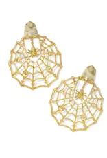 KENDRA SCOTT Spiderweb Statement Earring