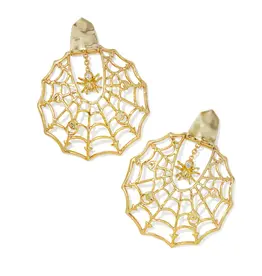 KENDRA SCOTT Spiderweb Statement Earring